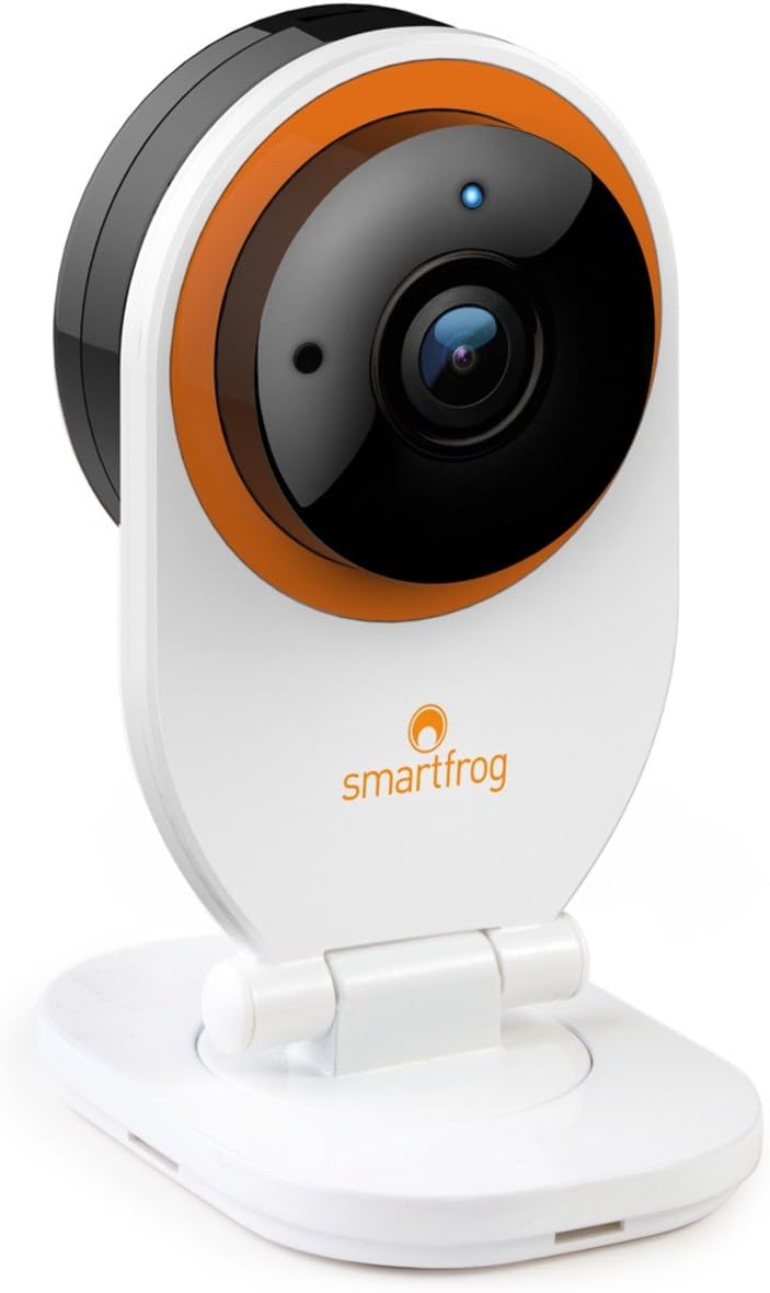 Smartfrog WLAN IP Kamera, ABO-Modell monatlich kündbar, Überwachungskamera mit App