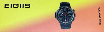 Eigiis KE3 Smartwatch mit Telefonfunktion