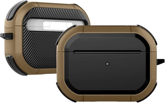 Cosoki Kompatible Airpods Pro Hülle mit Schlüsselanhänger-Design
