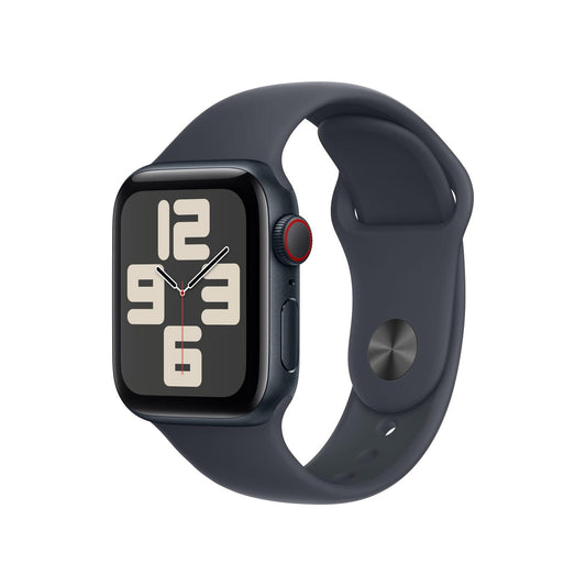 Apple Watch SE Aluminium Cellular 40mm Mitternacht (Sportarmband mitternacht) S/M