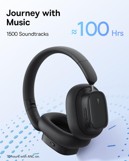 Baseus H1i Bowie ANC Headphone-Black