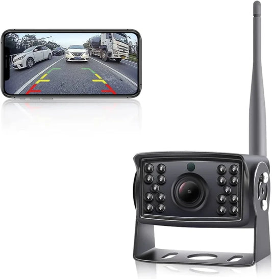 GreenYi 5G WiFi Wireless HD 720P Backup-Rückfahrkamera für große Fahrzeuge