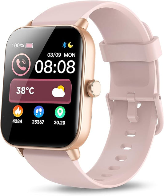 Smartwatch Damen mit Telefonfunktion und Alexa Built-in