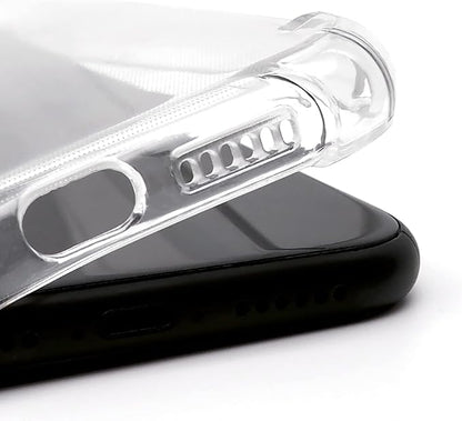 GANAN Schutzhülle kompatibel mit iPhone XS, Schutzhülle Bumper, stoßfest, transparent