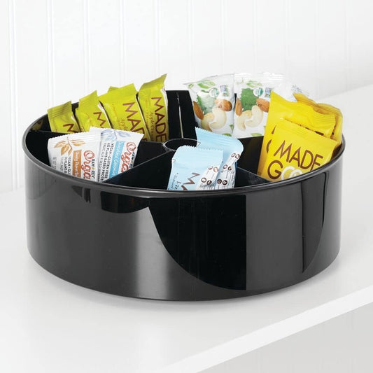 mDesign 2er-Set Aufbewahrung mit 5 Fächern (drehbar)
