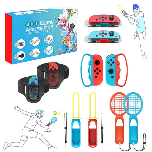 10 in 1 NS Switch Sport Spiel-Zubehör