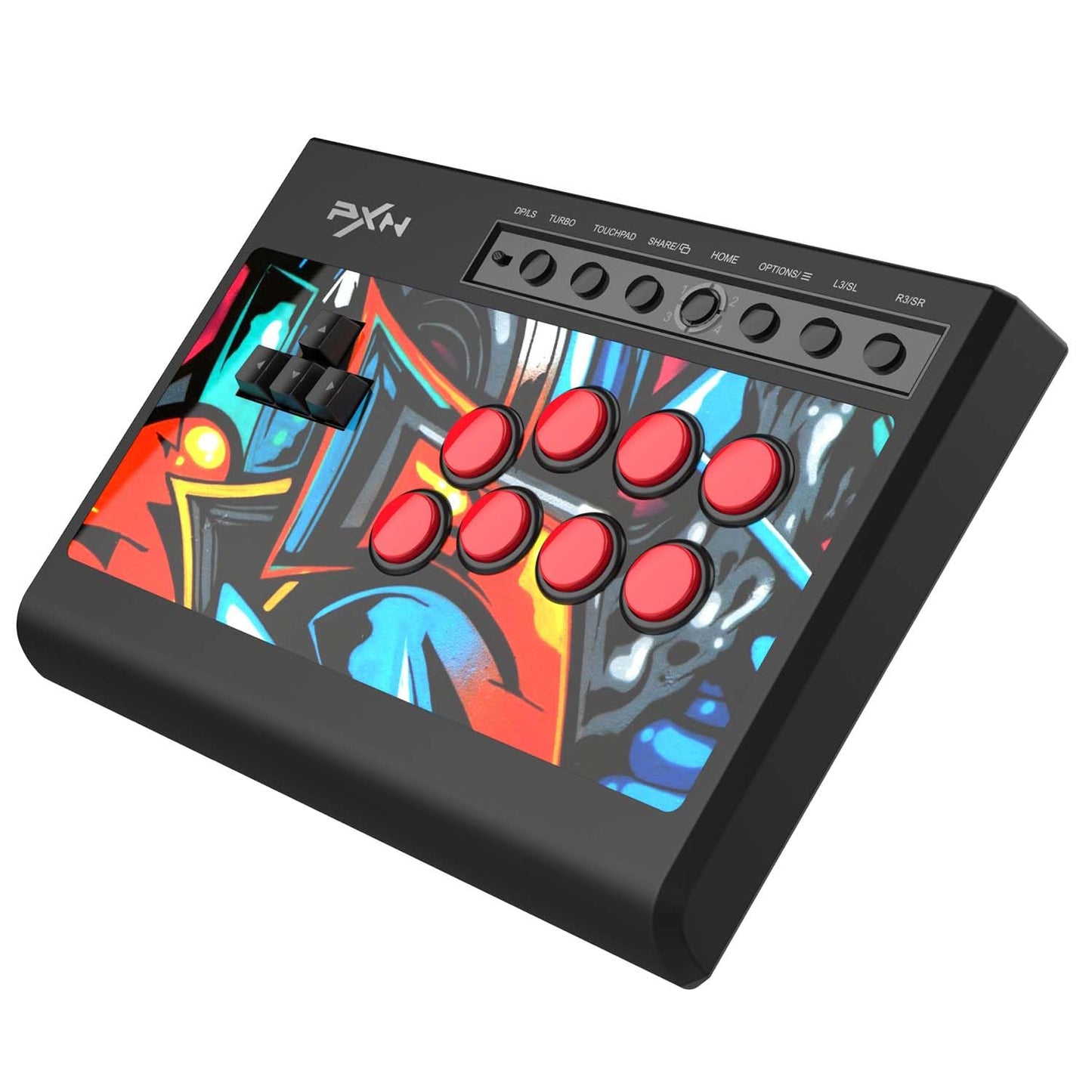PXN X8 Arcade Fight Stick - Arcade-Kampf Controller mit tastaturähnlichen Richtungstasten