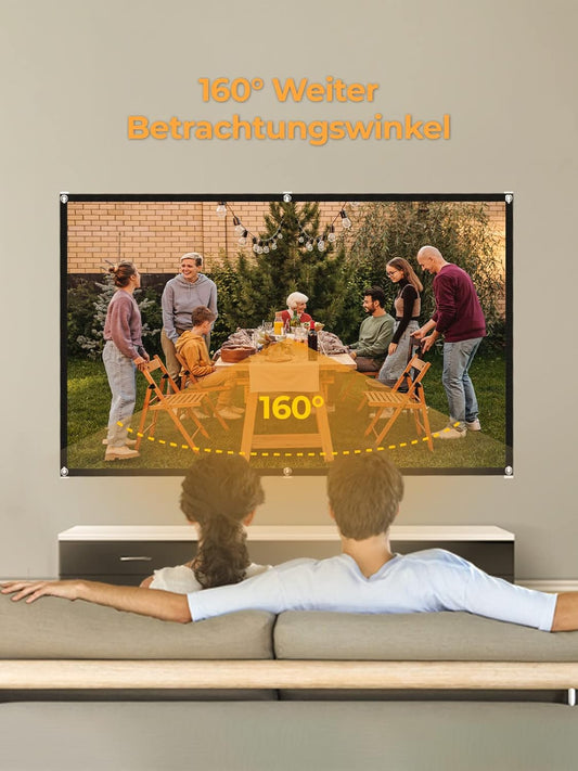 WEWATCH Beamerleinwand 100 Zoll