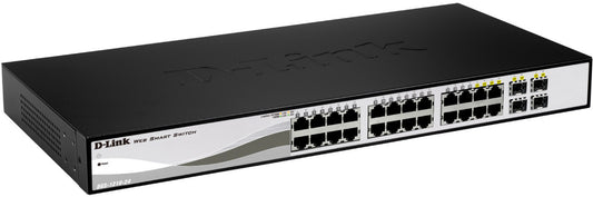 D-Link 24-Port Layer2 Smart Managed Gigabit Switch DGS-1210-24