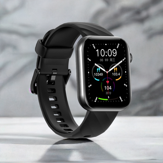 Fitonus NX-13 Smartwatch 1,96 Zoll schwarz