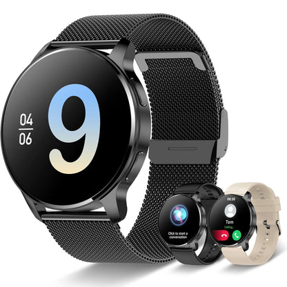 Laret Smartwatch 1.32 Zoll mit Telefonfunktion