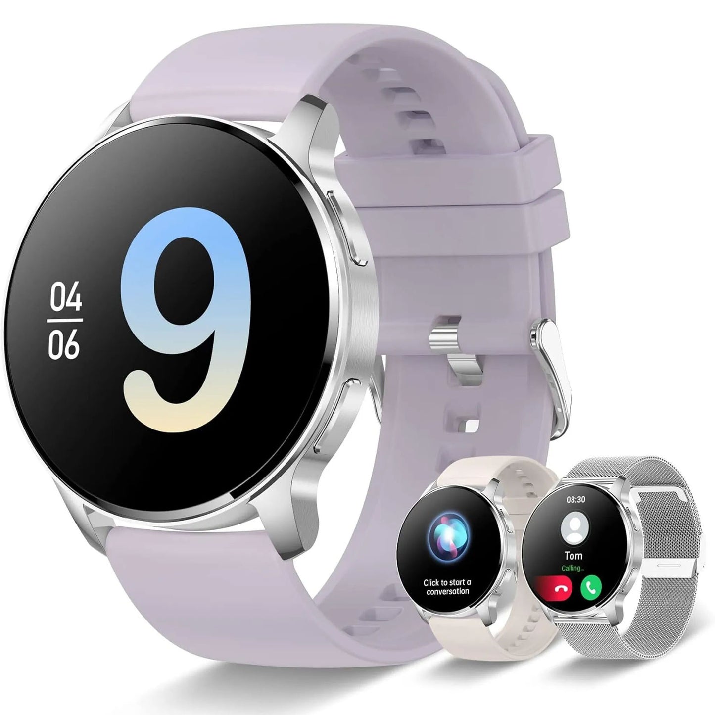 Laret Smartwatch 1.32 Zoll mit Telefonfunktion